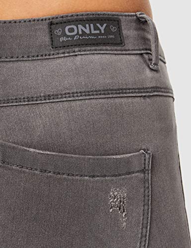 Only Onlroyal Reg SK Dnm Jeans Bj312 Vaqueros, Dark Grey Denim, 30 Small para Mujer