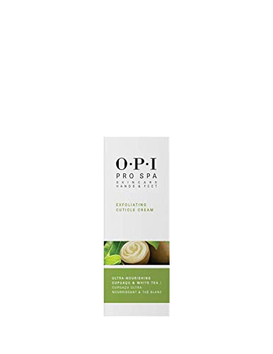 OPI Pro Spa - Crema Exfoliante de Cutículas para Hidratación de Uñas - 27 ml (22006694000)