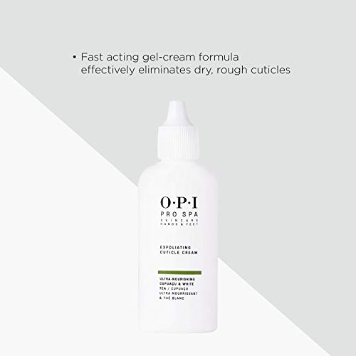 OPI Pro Spa - Crema Exfoliante de Cutículas para Hidratación de Uñas - 27 ml (22006694000)