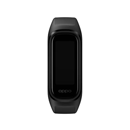 OPPO - Band Sport, Smart Band, Pulsera de actividad, sensor óptico de frecuencia cardiaca y sensor de oxígeno en sangre - Negro