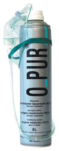 oPur O-Pur Sauerstoffflasche con Maske