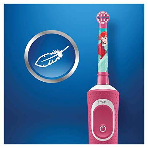 Oral-B 90881034 - Cepillo de dientes infantil eléctrico de rotación (material de plástico, potencia 2200 W), el diseño puede variar