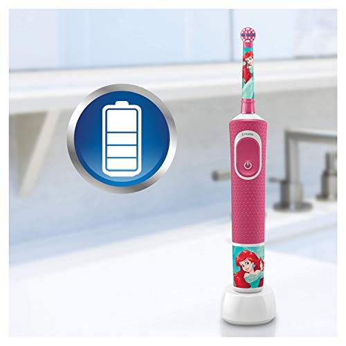 Oral-B 90881034 - Cepillo de dientes infantil eléctrico de rotación (material de plástico, potencia 2200 W), el diseño puede variar