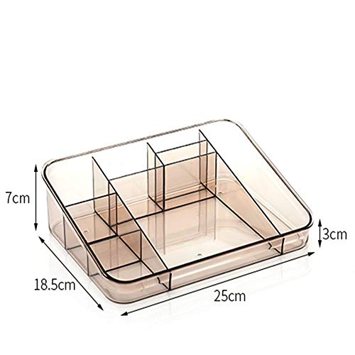 Organizador de maquillaje Caja de almacenamiento de cosméticos multifunción Soporte de exhibición Gran capacidad, Se adapta a diferentes tipos de cosméticos y accesorios