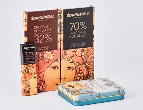 Orígenes Chocolate Amatller Caja Regalo de Chocolates Variados 230 gr