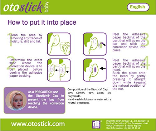 Otostick- Bebé corrector estético de orejas