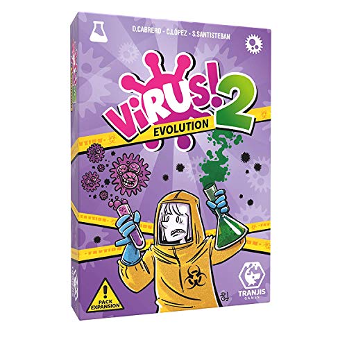 Outletdelocio Expansion para el Juego de Cartas Virus. Virus 2 Evolution. Edicion Española. +8 años