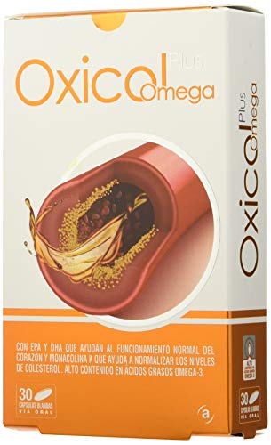 Oxicol Plus Omega para los triglicéridos y el colesterol- 30 Cápsulas blandas