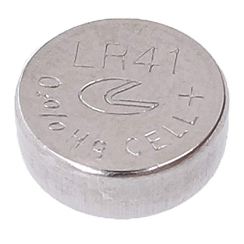 Pack de 12 Pilas AG3 1.5V Alcalinas Tipo Botón de Litio, LR41, 192, GP92A, 392, SR41W, SR41SW