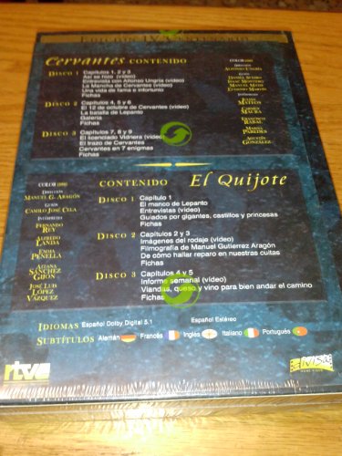 Pack El Quijote Cervantes Iv Centenario [DVD]