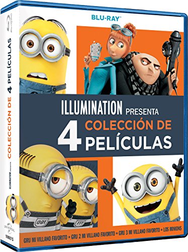 Pack: Gru 1-3 + Minions [Blu-ray]