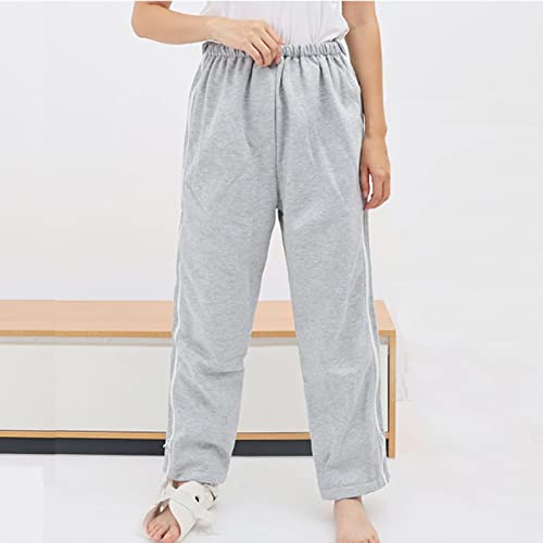 Pantalones Para Pacientes Enfermería Pijama Respirable Cuidado Paciente Ropa Para Pacientes Con Cirugía Fractura Por Discapacidad, Fácil Usar Hospital/atención Domiciliaria,pants,X-Large-Vrouw/RitsF