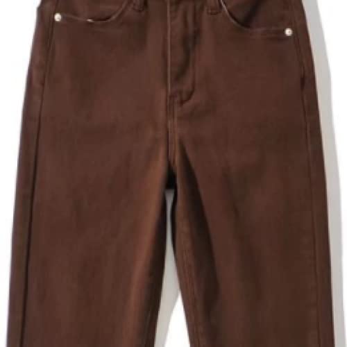 Pantalones Vaqueros de Cintura Alta para Mujer, Moda Informal, cómodos, Sexis, Estiramiento a la Cadera, piernas Anchas, Pantalones Acampanados con Cremallera y Desgastados Ajustados L