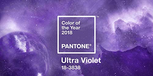 Pantone Key Chain Llavero 18 centimeters Morado (Ultra Violet 18-3838)