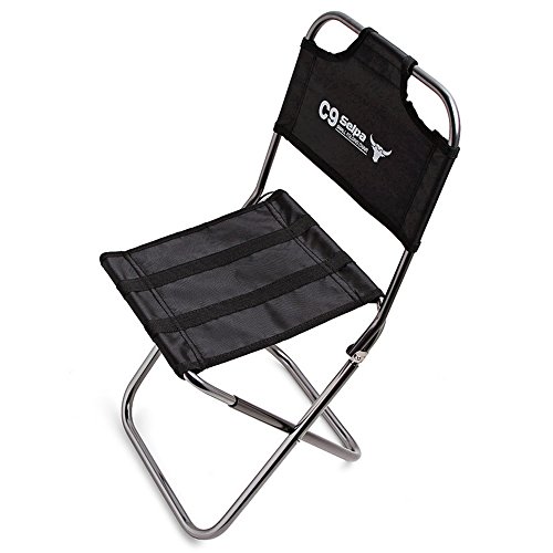 Paramount City Topchances - Taburete plegable de aluminio ligero y portátil, para pesca, senderismo, camping, picnic, viaje (silla plegable)