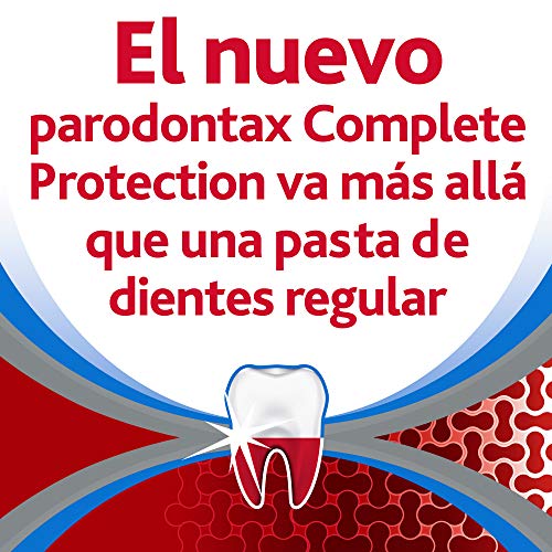 Parodontax, Pack de 3 Pastas de Dientes con 1 Cepillo de Dientes Suave y 1 Colutorio Diario Herbal, Complete Protection, Extra Fresh