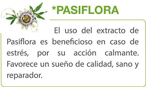 Passiflorine sin azucar Con ingredientes activos de Origen 100% Natural, Sin Azúcar, Solución Bebible, Sueño y estrés, 125 ml