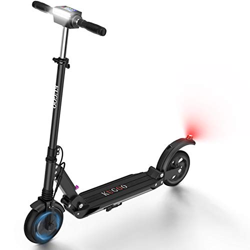 Patinete Electrico Adultos Scooter Electrico 30 km de autonomía Plegable Patinete Eléctrico E-Scooter, S1 (a Negro)