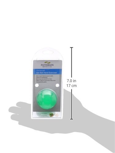 Patterson Medical Homecraft Rolyan - Pelota de gel para ejercicios con la mano (resistencia muy alta), varios colores