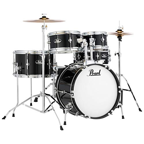 Pearl RSJ465C/C31 - Roadshow Conjunto de Batería para Niños Jet Black