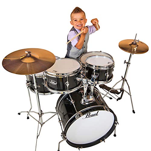 Pearl RSJ465C/C31 - Roadshow Conjunto de Batería para Niños Jet Black