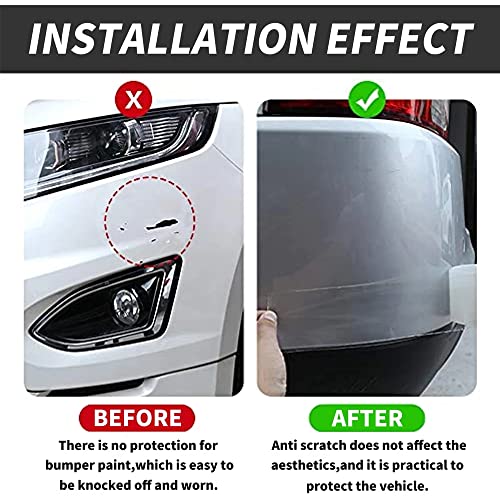 Película protectora de coche transparente,10cm x 10M Juego de Protectores para Pintura de Coche,Película Protectora autoadhesiva para Coche,Vinilo Transparente Coche,Película de Protección de Pintura