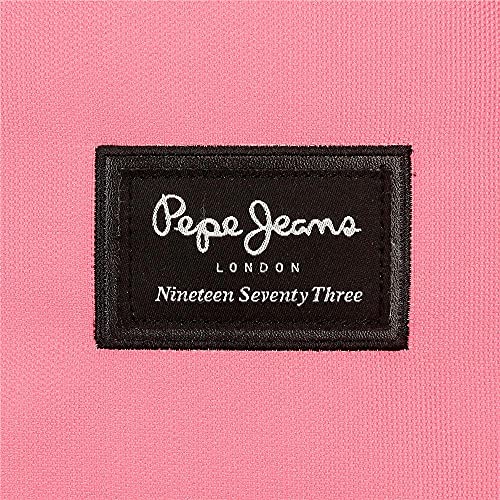 Pepe Jeans Aris Estuche Triple Rosa 22x12x5 cms Poliéster