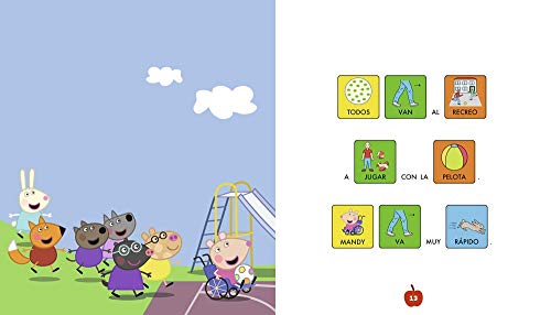 Peppa Pig Cuentos con pictogramas | Mandy La Ratona: Compartir con amigos y respetar todo tipo de Dificultades y discapacidad: Cuentos con Pictogramas ... Infantil y Primaria Niños de 3 a 5 años)