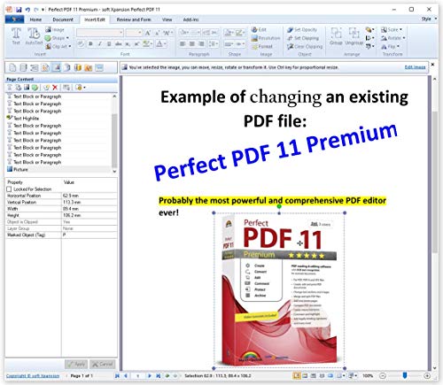 Perfect PDF 11 PREMIUM - PDF reading & editing software with OCR text recognition for Windows 11, 10, 8.1, 7