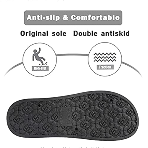 Perferct Chanclas Mujer Baratas,Zapatillas de Estar por Casa de Mujer，Zapatillas de Felpa，Pantuflas de Sandalias ，Antideslizante Chanclas，Verano Cómoda Cerradas Antideslizante Sandalias