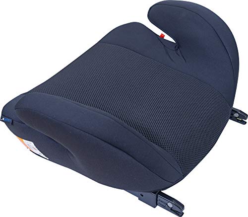 Petex 44430804 Max Plus 151 ISOFIX Elevador de asiento infantil HDPE según ECE R44/04, color negro