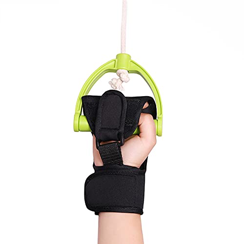 PHASFBJ Férula de Dedo antiespasticidad, Guantes de Entrenamiento para Ejercicios de Dedo de Ayuda para la rehabilitación, para hemiplejia por accidente cerebrovascular en Ancianos