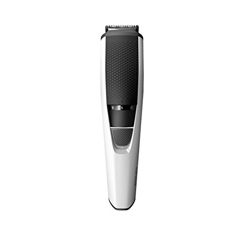 Philips BT3206/14 Barbero Recortadora de Barba, funda de viaje, sistema Lift & Trim, 10 posiciones, Blanco