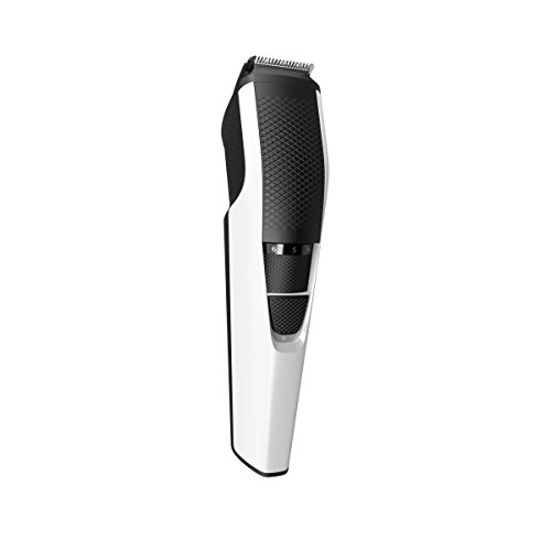 Philips BT3206/14 Barbero Recortadora de Barba, funda de viaje, sistema Lift & Trim, 10 posiciones, Blanco