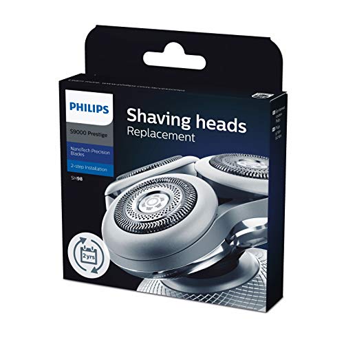 Philips SH98/80 - Cabezal de afeitado, accesorio recambio para máquina de afeitar, compatible con SP98xx