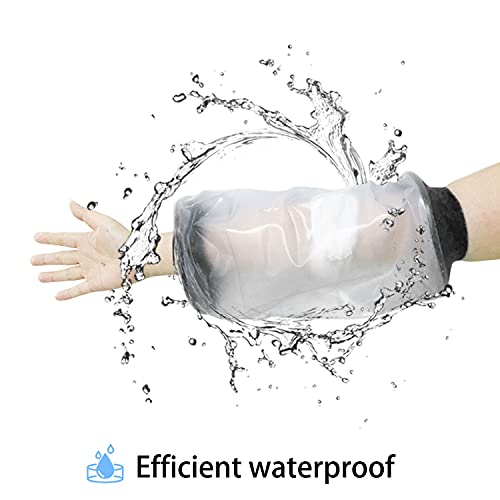 PICC Line Waterproof Cover Adult, Cast Protector Arm Waterproof Dressings for Wounds Reusable Waterproof Cast Cover Arm PICC Line Cover Arm Sleeve, Waterproof Cover for Plaster Cast