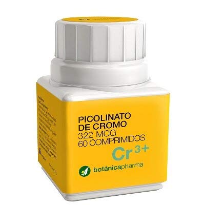 PICOLINATO DE CROMO 322 MCG 60 COMP DE BOTÁNICA PHARMA