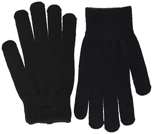 PIECES Pcnew Buddy-Guantes Inteligentes, Negro, Talla única para Mujer