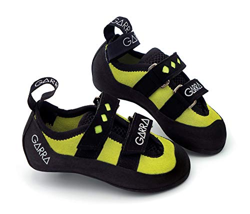 Pies de Gato niño Garra Kamae Kids Zapatillas de Escalada (Verde, Numeric_28)