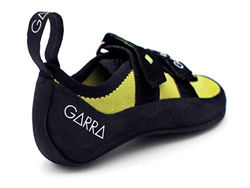 Pies de Gato niño Garra Kamae Kids Zapatillas de Escalada (Verde, Numeric_28)