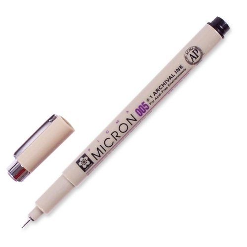 PIGMA MICRON NEGRO ESTUCHE 6#