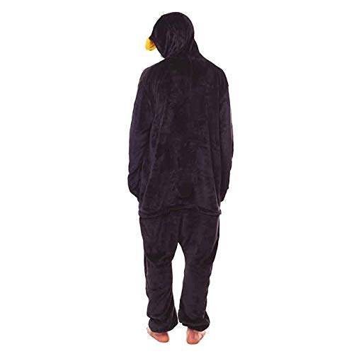 Pijamas Enteros de Animales Adultos Unisex (Tallas de Adultos S a L) Disfraz Pingüino Mono Enterizo Adulto Carnaval Fiestas【Talla M】