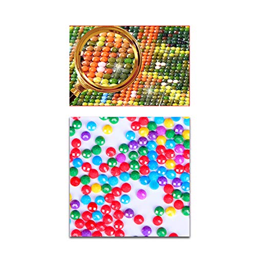 Pintura de diamante personalizada por números para adultos Kits de diamantes para adultos pintura por números, kit de arte de pared