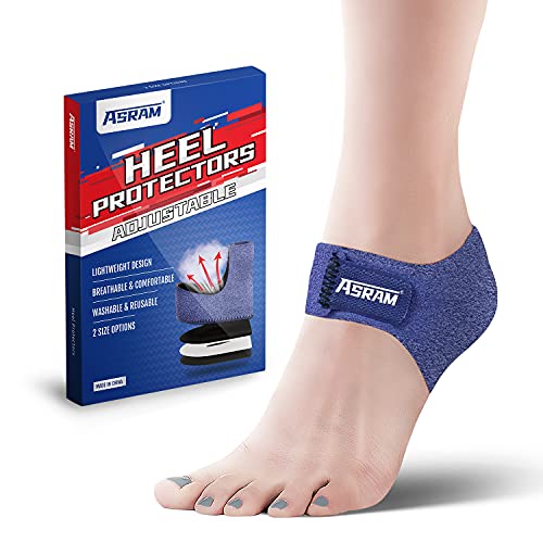 Plantillas para espolón calcáneo, protectores ajustables para el talón, almohadilla de gel para la tendinitis de Aquiles, espolón óseo, alivia el dolor de talón. (EU36-40).