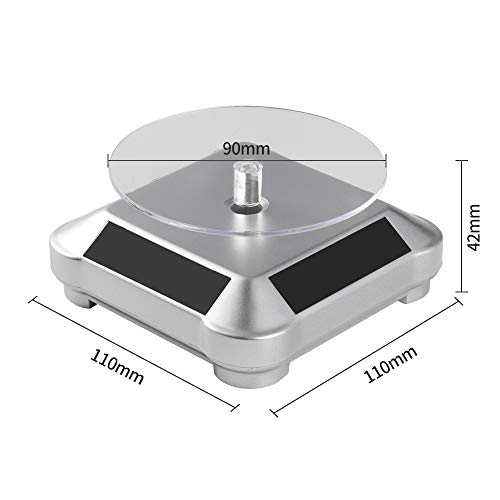 Plateau tournant solaire 360 ° pour résine Lampes à polymériser pour imprimante 3D SLA/DLP