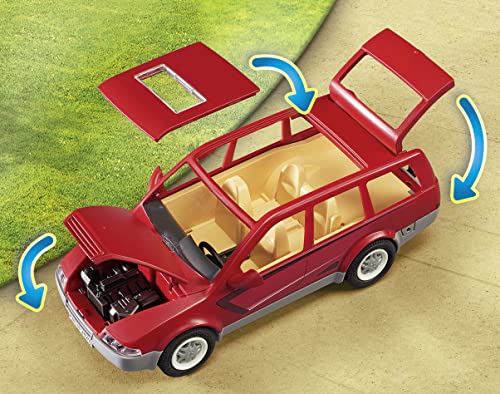 PLAYMOBIL Family Fun Coche Familiar, A partir de 4 años (9421)