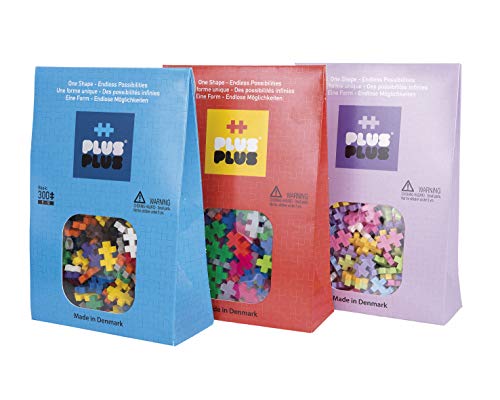 Plus-Plus 3351 - Puzzle Mini Neon, 300 Piezas