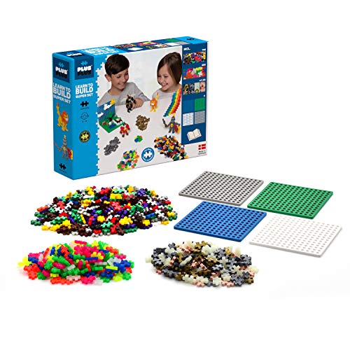 Plus-Plus 9603811 - Mini Juguete de construcción Genial, 1200 Piezas, Multicolor