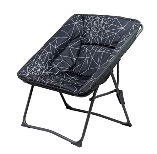 Portal Outdoors Portal Outdoor Bilbao Night Foldable Camping Chair Silla Plegable, Unisex Adulto, Gris, Talla única