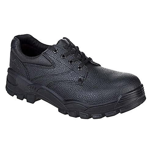 Portwest FW14, Calzado de protección de piel para hombre S1P, color negro, talla 50 EU (15 UK)